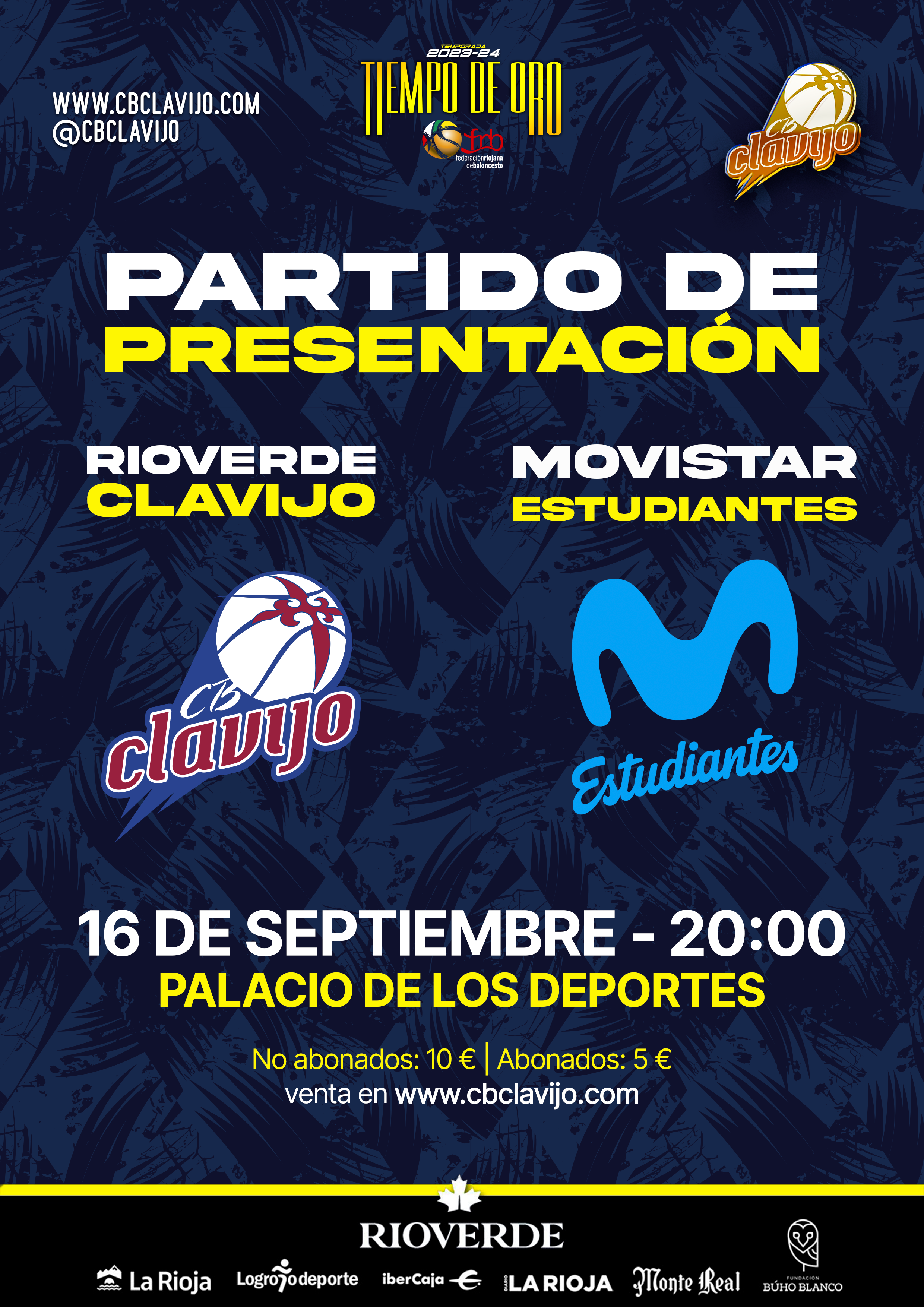 Lee más sobre el artículo Partido de Presentación Temporada 2023/2024