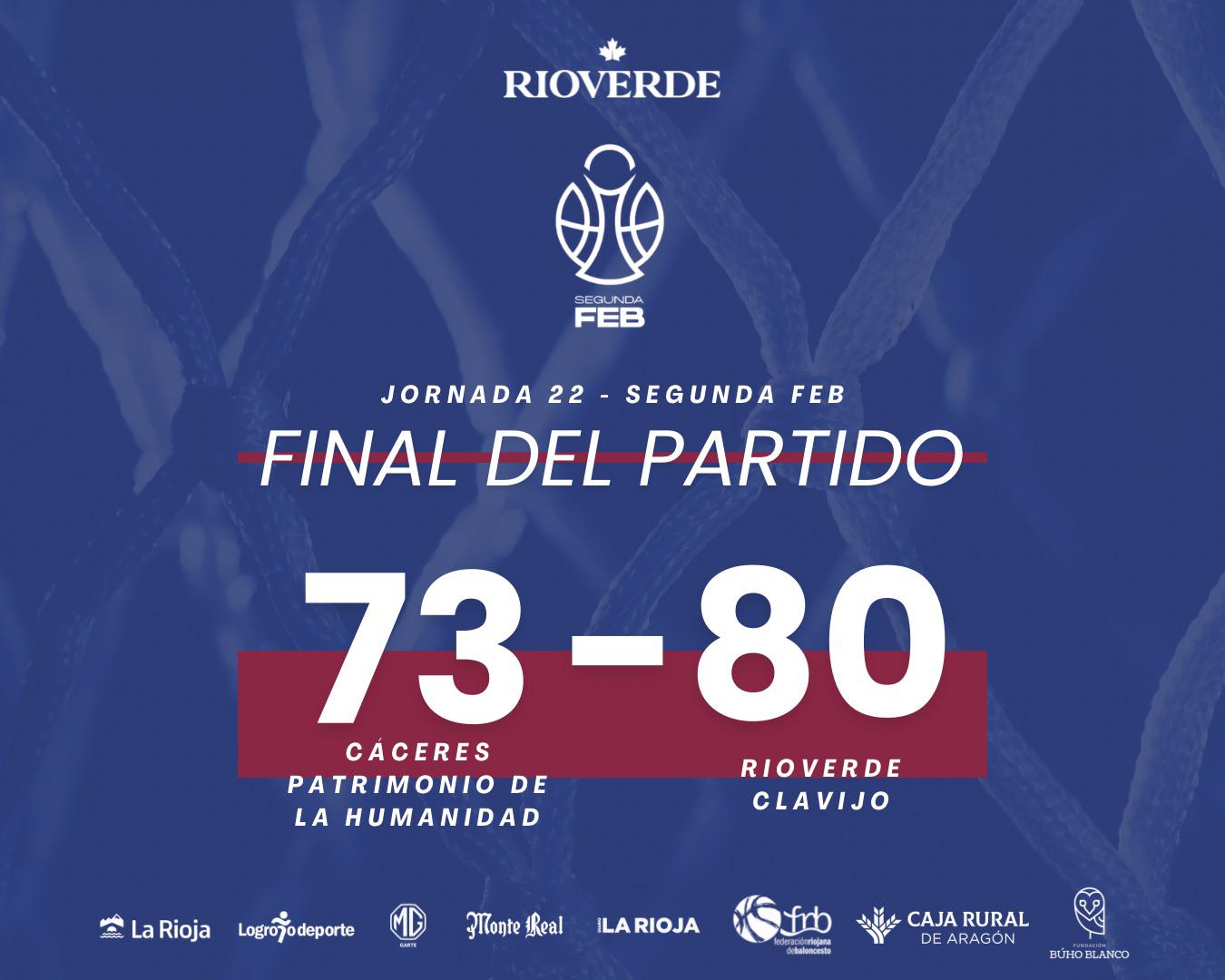 Lee más sobre el artículo Victoria Jornada 22 Segunda FEB