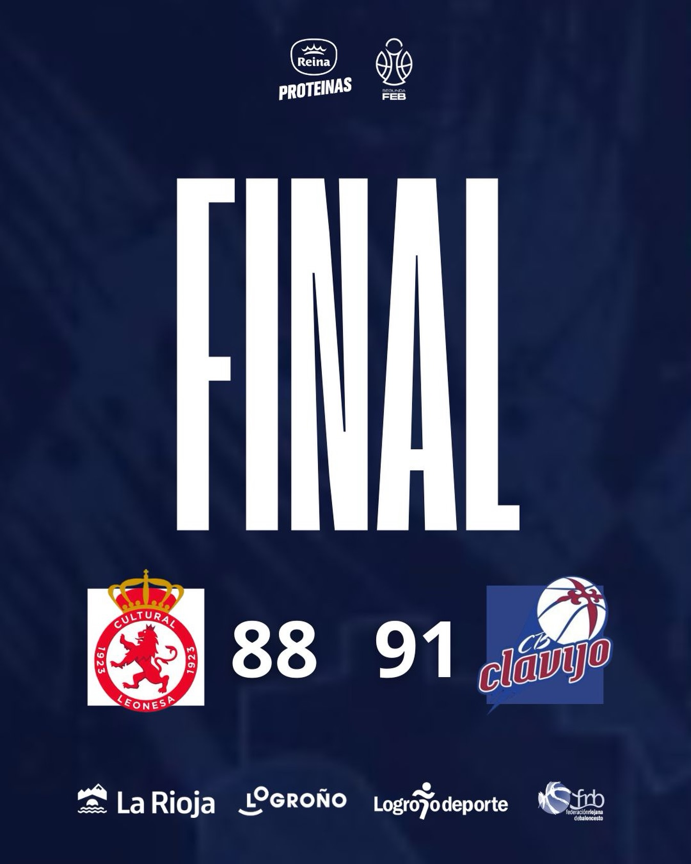 El Clavijo gana en León y certifica el playoff sin depender de nadie